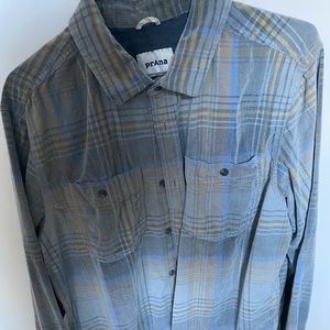 Prana corduroy button down
